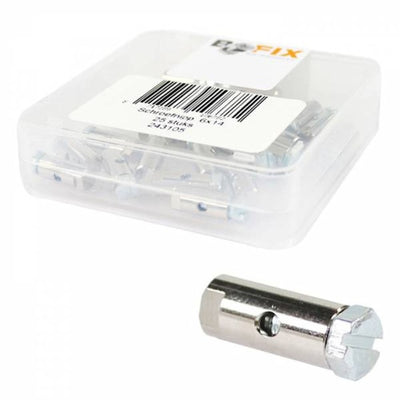 Schraubnippel Bofix 6x14 für z.B. Zundapp (25 Stück)