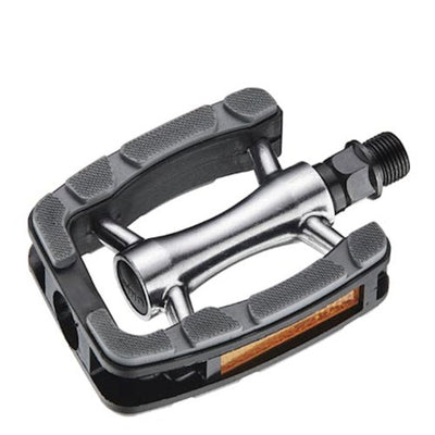 Union Pedale SP-823, Aluminium, rutschfest. Grau schwarz. 9 16 Draht (Hängepackung)