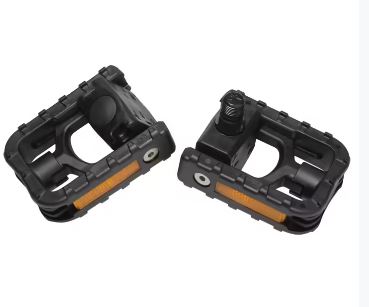 Klappbare Fahrradpedale VP 9 16 F55 mit Reflektoren, schwarz