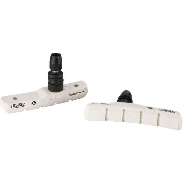 Bremsbelagsatz Elvedes V-Brake 72 mm - weiß (auf Karte)