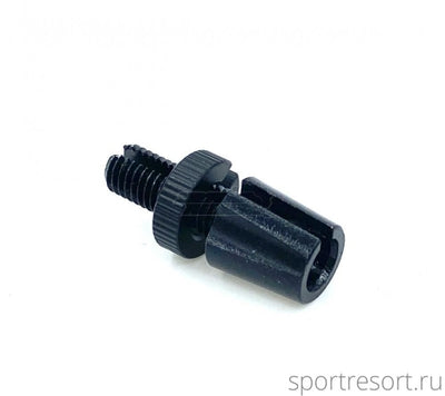 Elvedes Kabeleinstellschraube M7 Aluminium schwarz (10)