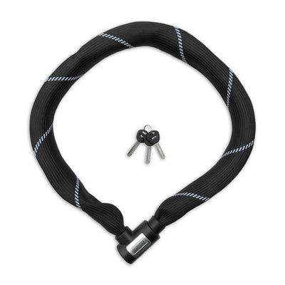 Lynx Chain Lock Art-2 110 cm x 8,3 mm Nylonabdeckung schwarz auf der Karte