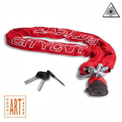 Citycat Schlosskette rote Kette 150cm Art 4****