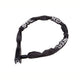 Black Chain Lock 110 cm Luxus -Cover -Kunst