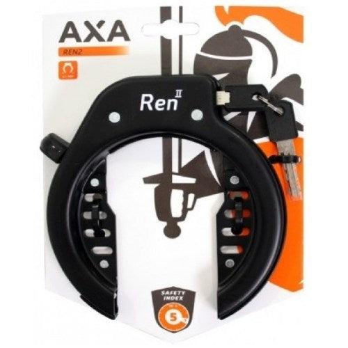 Axa Rahmenschloss ren 2 schwarz (Karte)