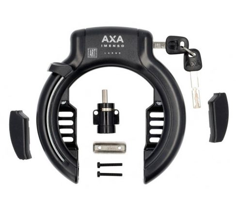 Axa Rahmenschloss Imenso L schwarz 75 mm Sicherheitsindex 12 Art 2** Bosch Power Tube Bes3 Batterieschloss