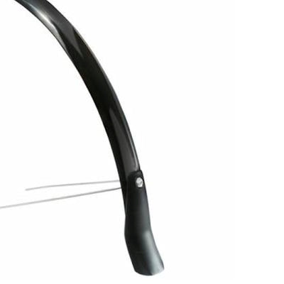 Eurofender Heck Fender 28 51mm Glanz schwarz