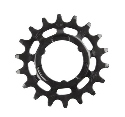 KMC -Ausrüstung Shimano schmal 19T Heck schwarz (25st)