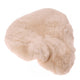Schabracke Schafsfell A-Qualität beige groß