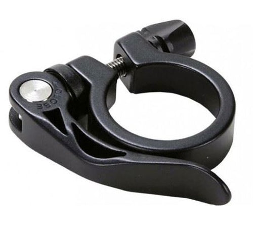 Hzb Kalloy uno Schnellveröffentlichung Sattelklemme Schnelle Spanne Alu Black 34,9 mm