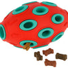 Rugby Toyfastic zum Füllen rot türkis 12 x 75 cm