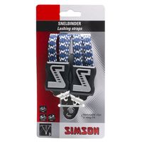 Simson speedbelt Trio mit 3 Krawatten - navy weiß