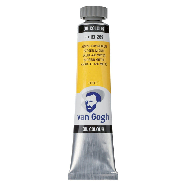 Van Gogh • Ölfarbe, Tube 20 ml, Azogelb mittel 269