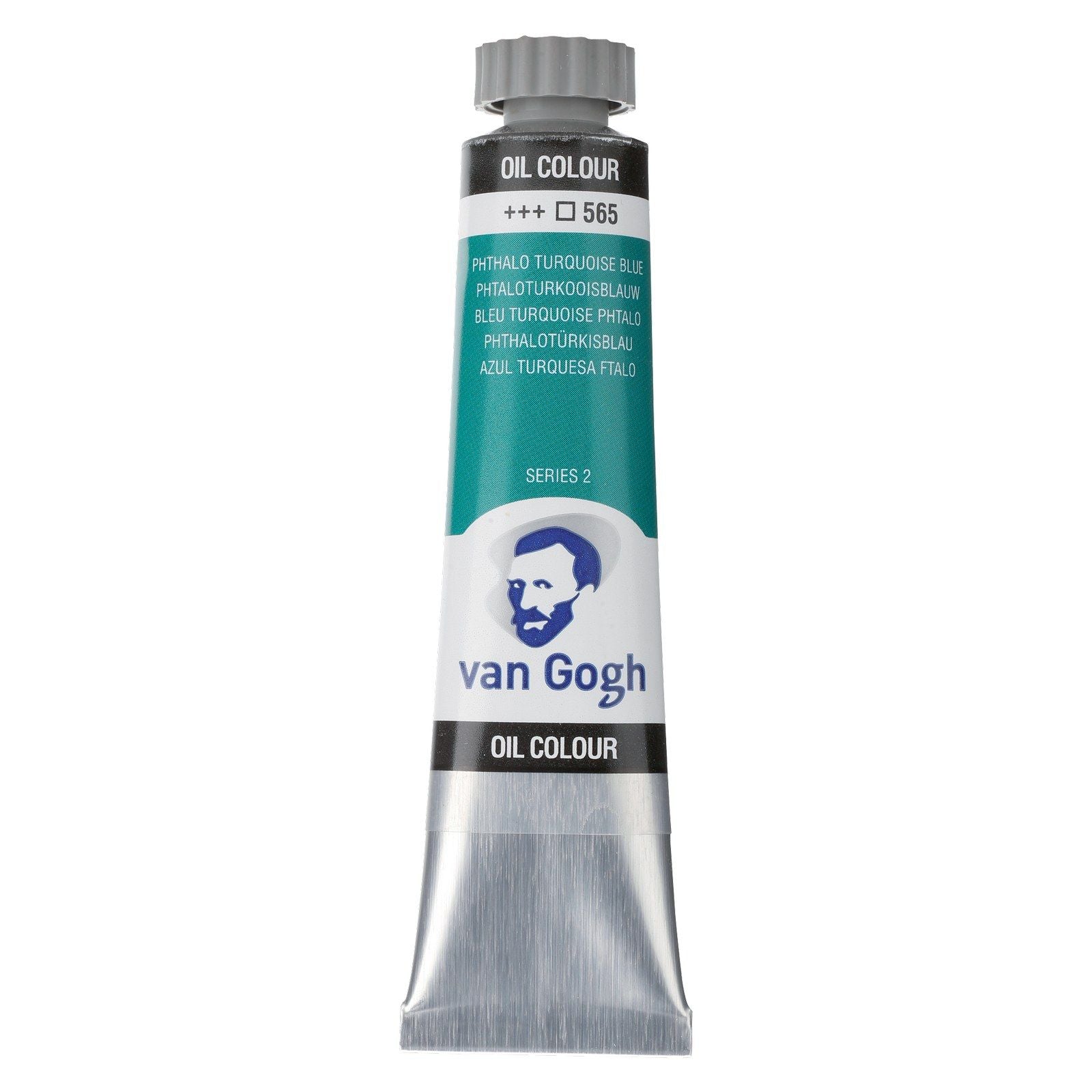 Van Gogh • Ölfarbe, Tube 20 ml, Phthalo-Türkisblau 565