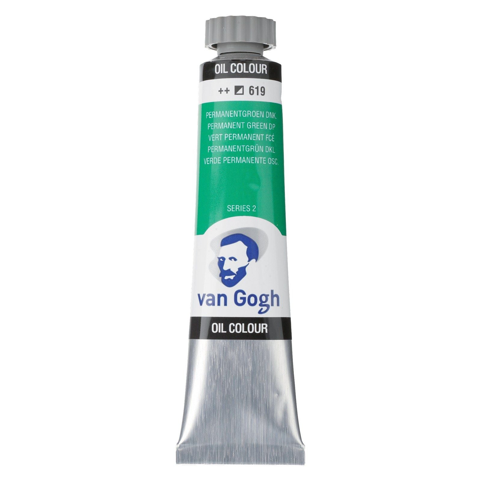 Van Gogh • Ölfarbe Tube 20 ml permanent grün dunkel 619