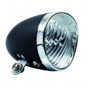 Frontleuchte Classic led batterie schwarz
