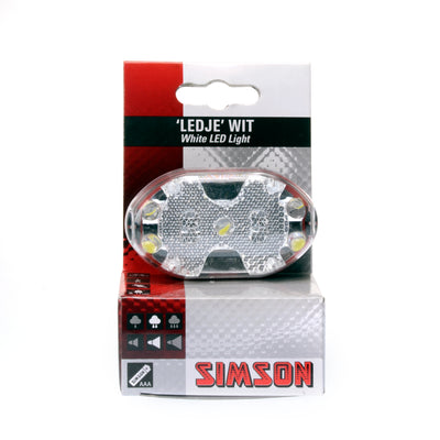 Simson LED-Frontleuchte weiß