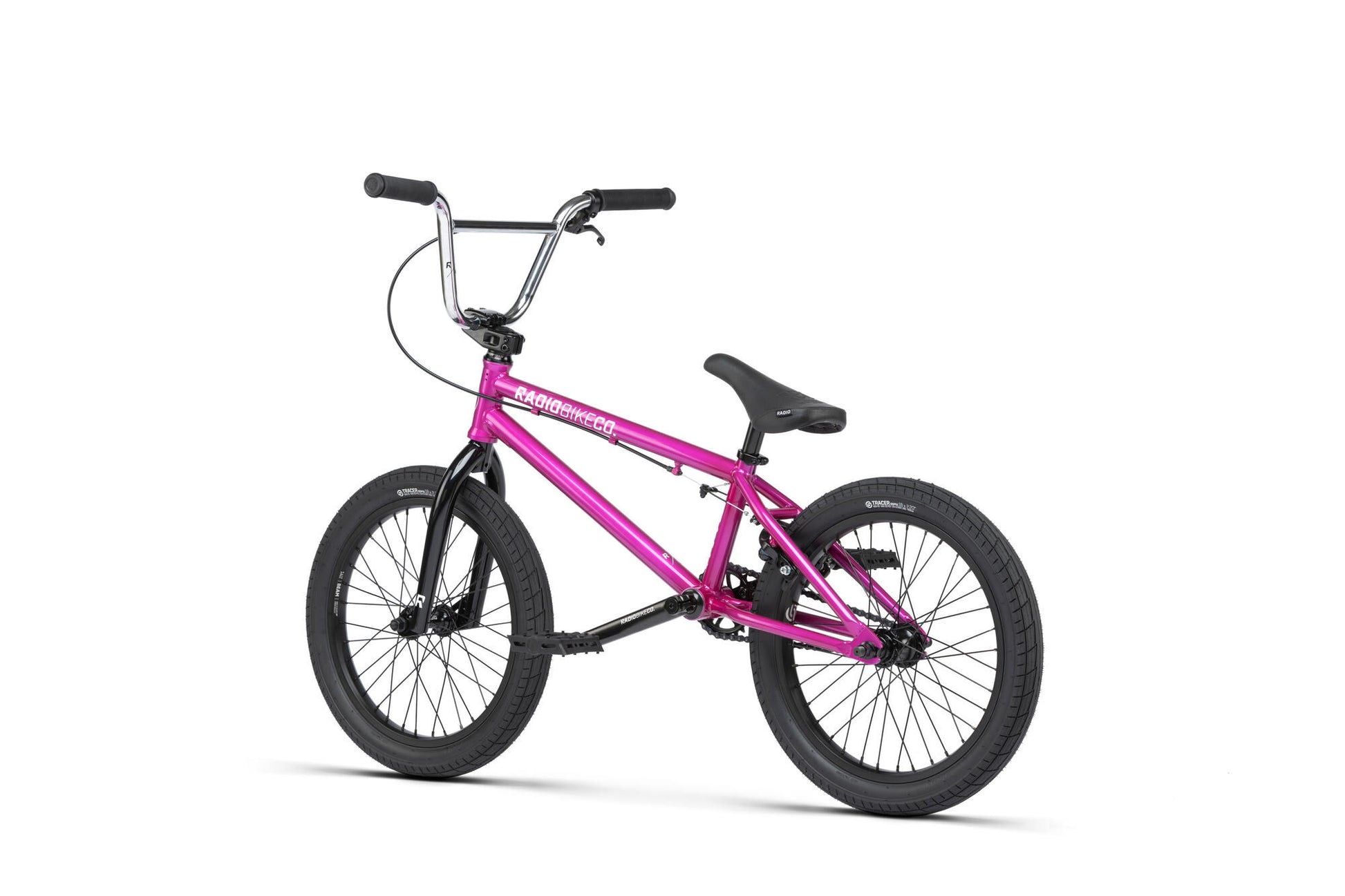 Radio BMX Saiko Mod. 22 BMW Saiko 18 Durchmesser. With.Purple