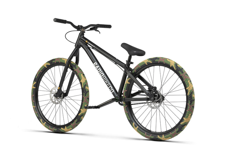 Radio Dirtbike Minotaur Mod. 22 Bike Minotaur 26 Durchmesser. Schwarzer Matt