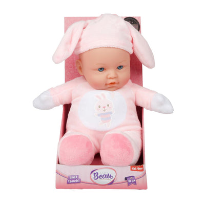 Toi-toys Beau weiche Babypuppe im Tierkostüm, 31 cm
