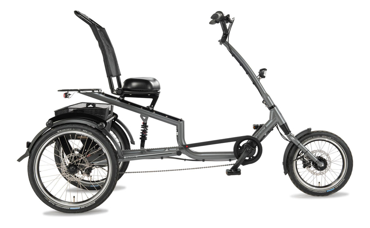 Pfautec Shopping Bike Trizon (#1) Trike PFAU-tec Trizon 16 20 7sp Grau