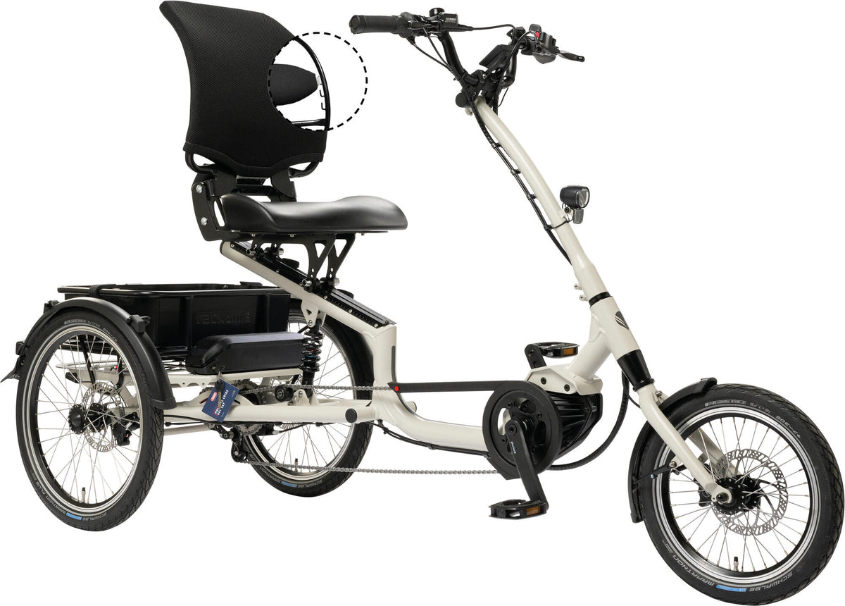 PFATEC Electric Shopping Bike Scoobo + (#1) e-theecy.pfau-tec scoobo + 16 20 14sp Grau