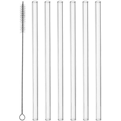 Montana Strohhalme 20 cm 6 Teile + Pinsel