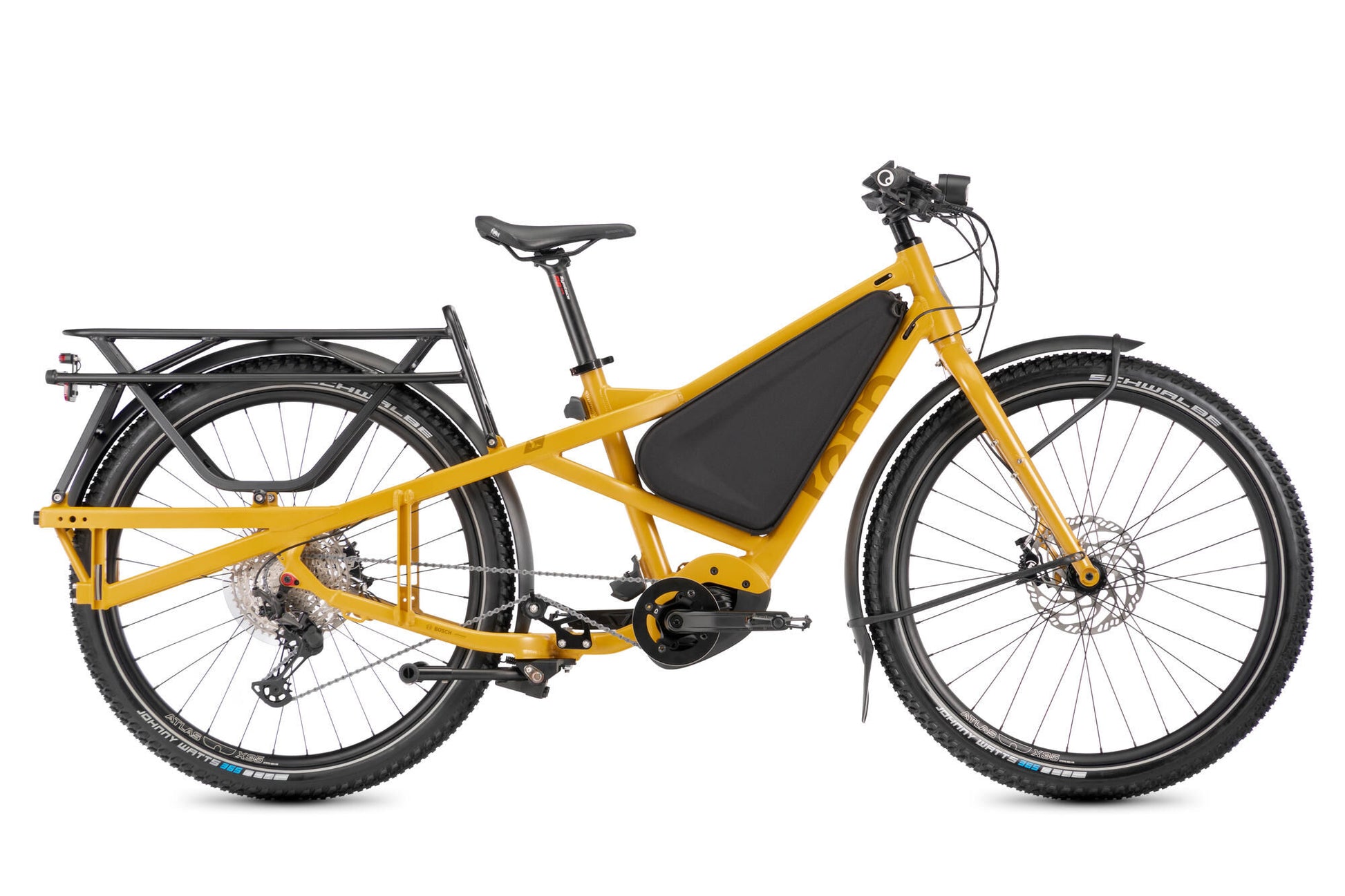 TERN ELECTRAL CARGO BIKE OOX S12 (#1) EBIKE OOX S12 29 46 12sp gelb Matt