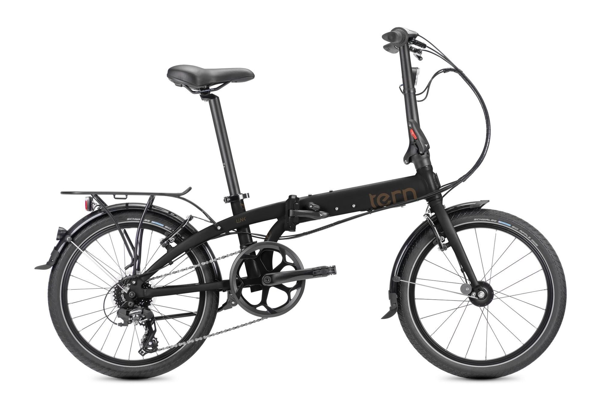 TERN -FALTING BIKE LINK C8 (#1) Fahrradverbindung C8 8SP Dr. Black Taupe