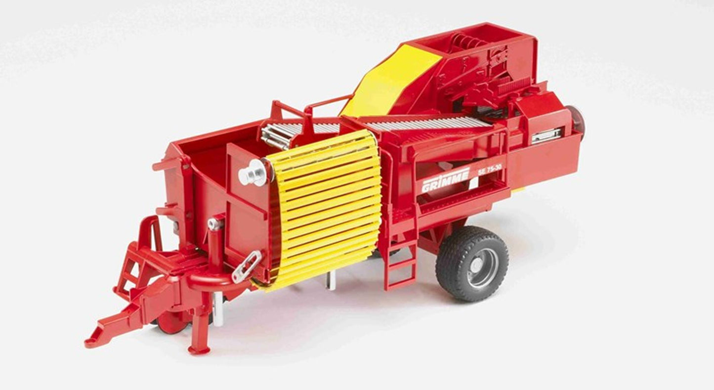 BRUDER GRIMME SE 75-30 Kartoffelernte mit 80 Kartoffeln