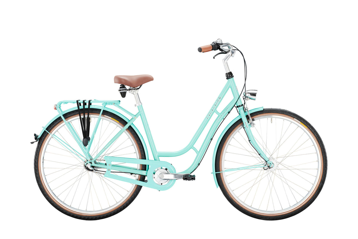 Excelsior Stadsfiets Swan-Retro (#1) Fahrrad Excels. Swan-Retro 28 48 3p Ozeangrün