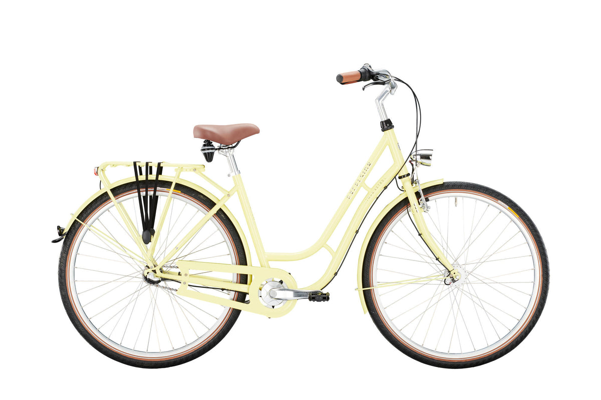 Excelsior Stadsfiets Swan-Retro (#1) Fahrrad Excels. Swan-Retro 26 45 3sp Zitrone