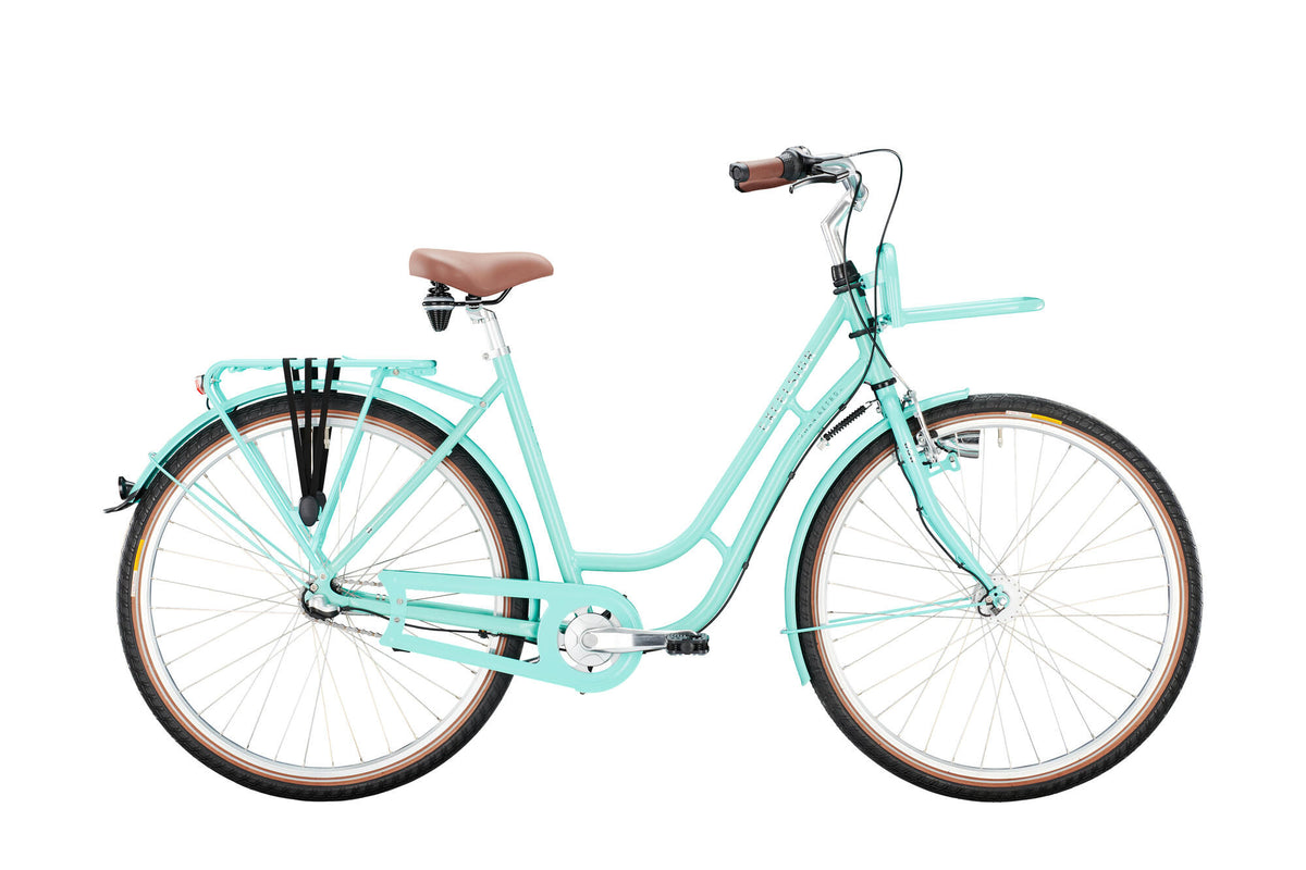 Excelsior Stadsfiets Swan-Retro ft Alu (#1) Fahrrad Excels.Swan-Retro ft Alu 28 53 7sp Green
