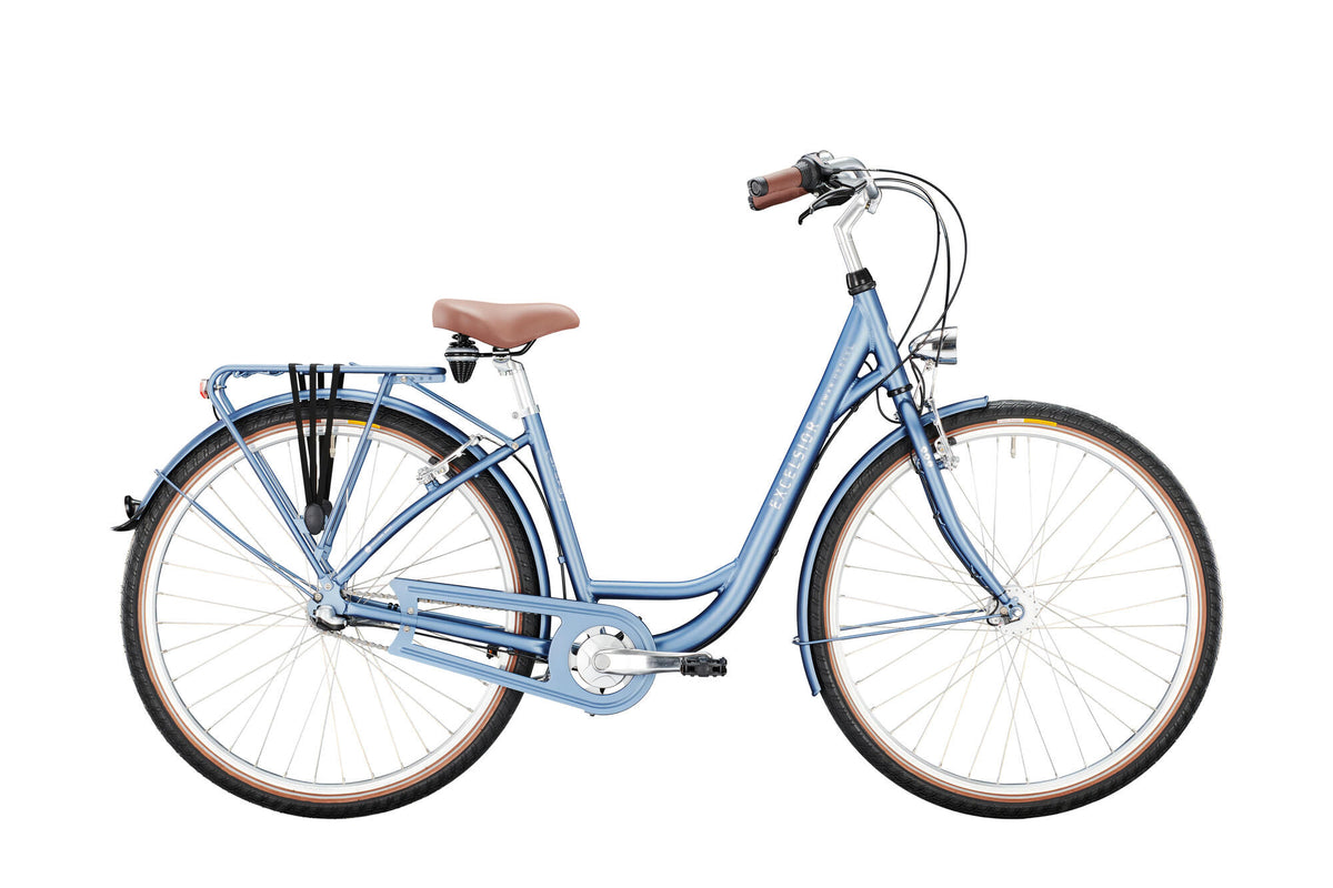 Das Excelsior Citybike Swan-Urban (Nr. 1) zeichnet sich durch hervorragende Leistungen aus. Swan-Urban 28 50 3SP CB Graublau