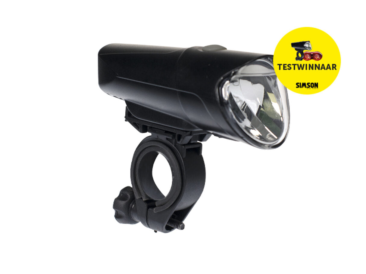 Scheinwerfer Future USB LED wiederaufladbar schwarz