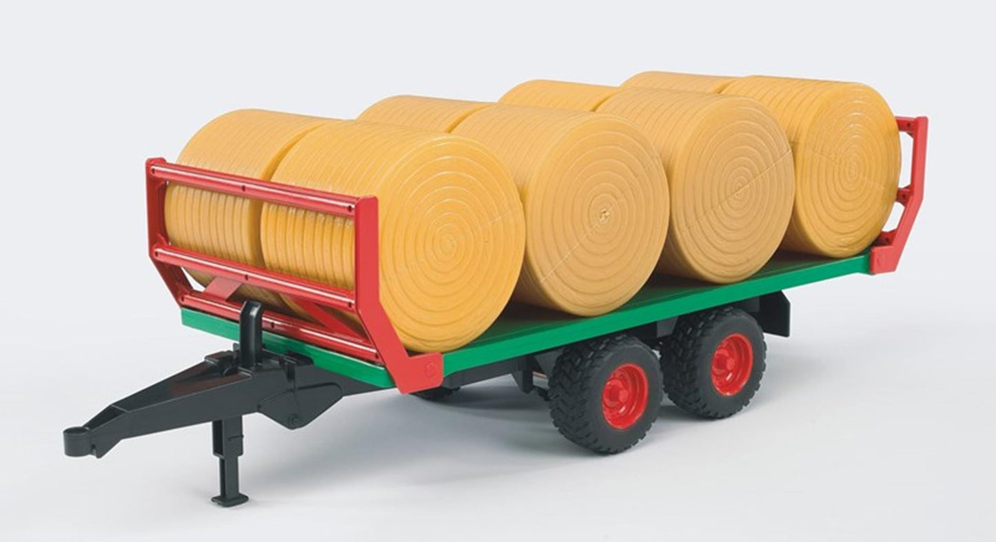 BRUDER BRUDER 2220 Trailer mit Heuballen