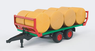 BRUDER BRUDER 2220 Trailer mit Heuballen