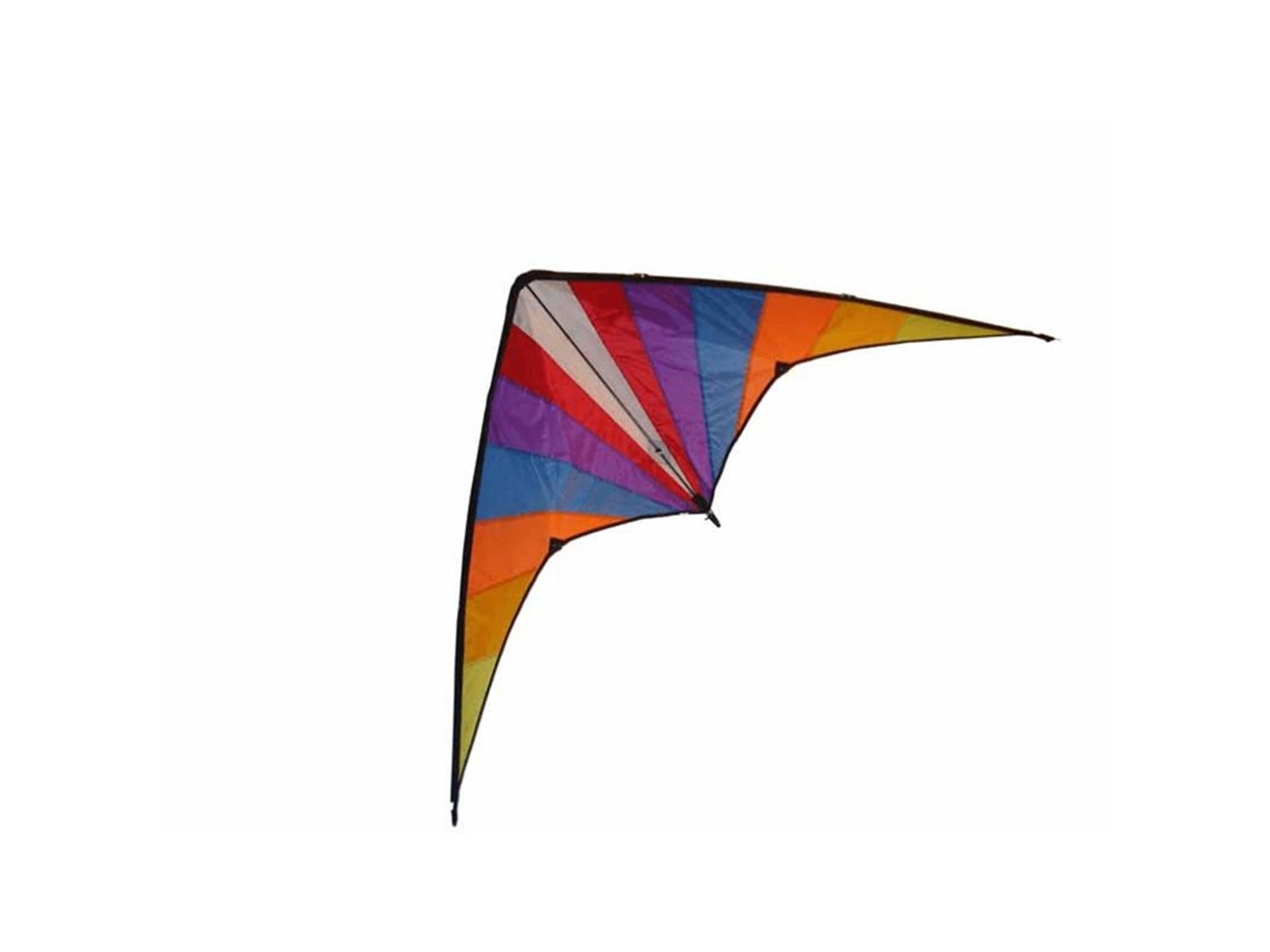 Gerkimex Lenkdrachen Regenbogen XL 160x80cm