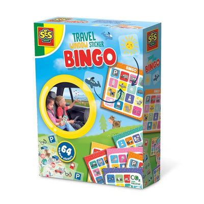 SES Travel Game Fenster Aufkleber Bingo