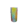 Cosydecor Vase Regenbogen mehrfarbiges Glas ø12x25,5cm