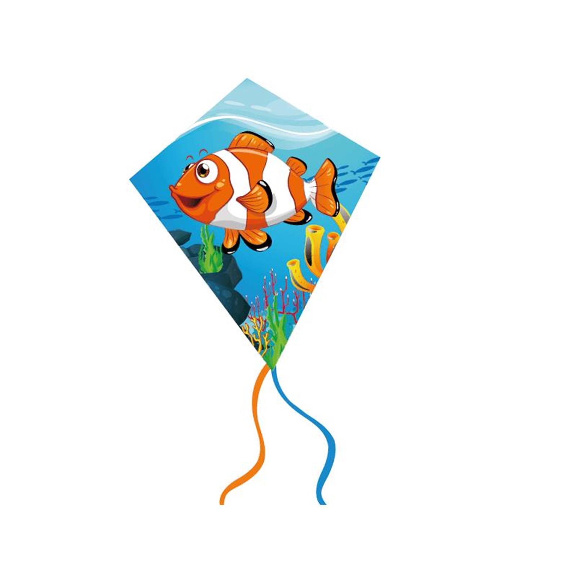 Gerkimex Diamantdrachen Clownfisch 60x70cm