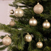 Decoris Weihnachtskugeln Mix Kunststoffperle 30 Stück