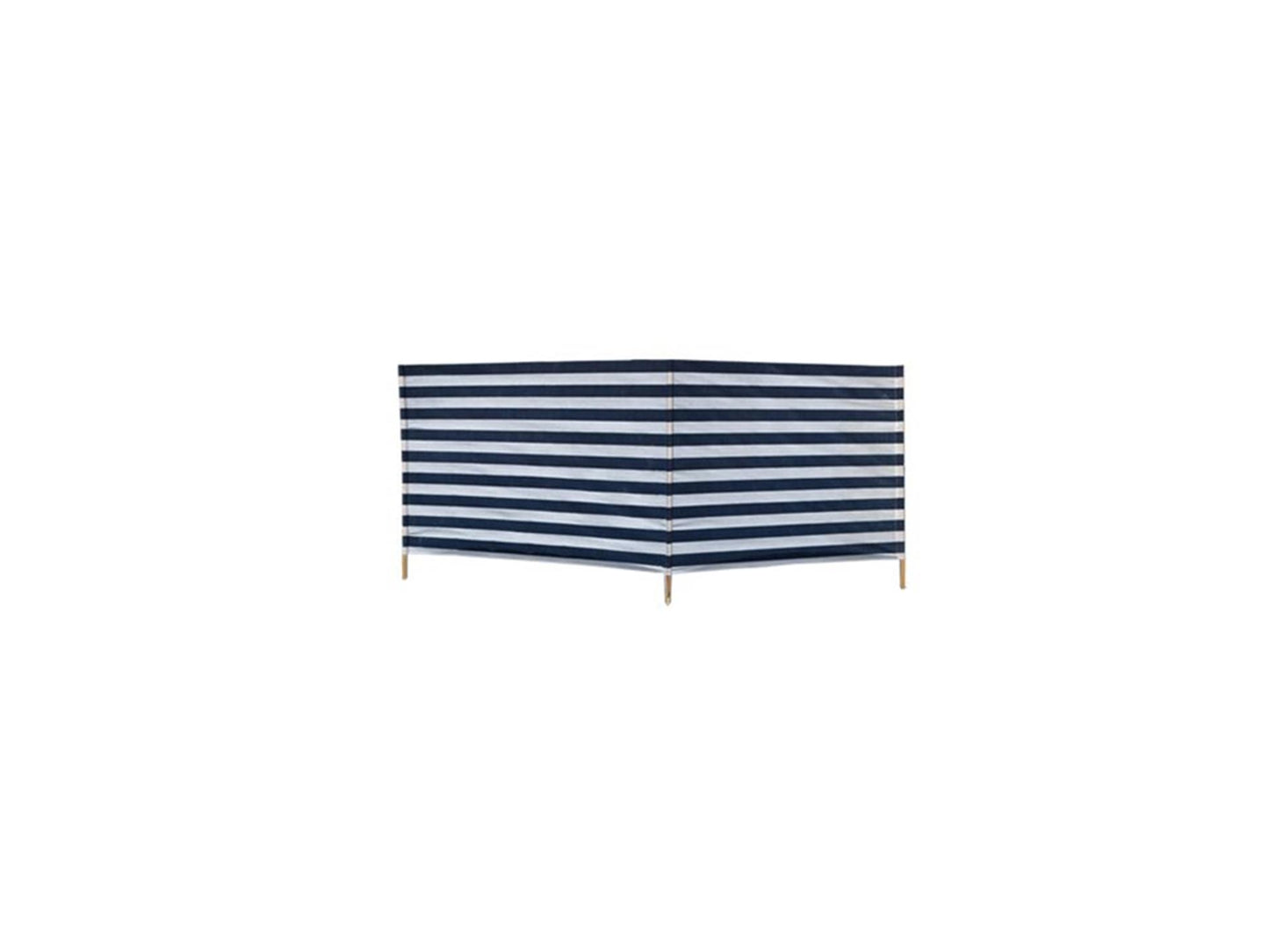 Gerkimex Windschutz Baumwolle 240cmx90cm blau weiß