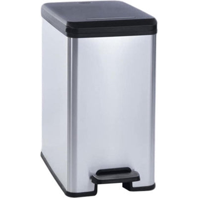 CHREVER CHRAVER Decobin Slim Pedal Bin 25L Metallic Black