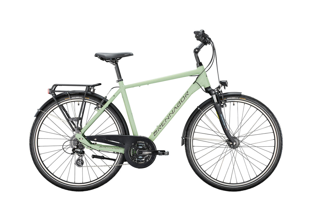 Brennabor Trekkingrad T-40 Mod. 24 Fahrrad brennab.t-40 28 50 diam.24sp grün schwarz