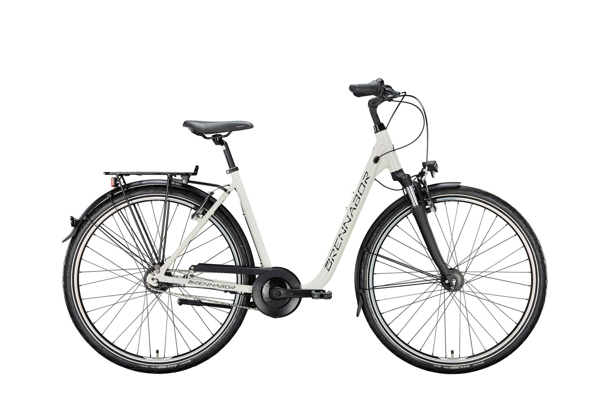 Brennabor Citybike C-30 Mod. 24 Fahrrad City C-30 28 55 tief 8sp. weißschwarz