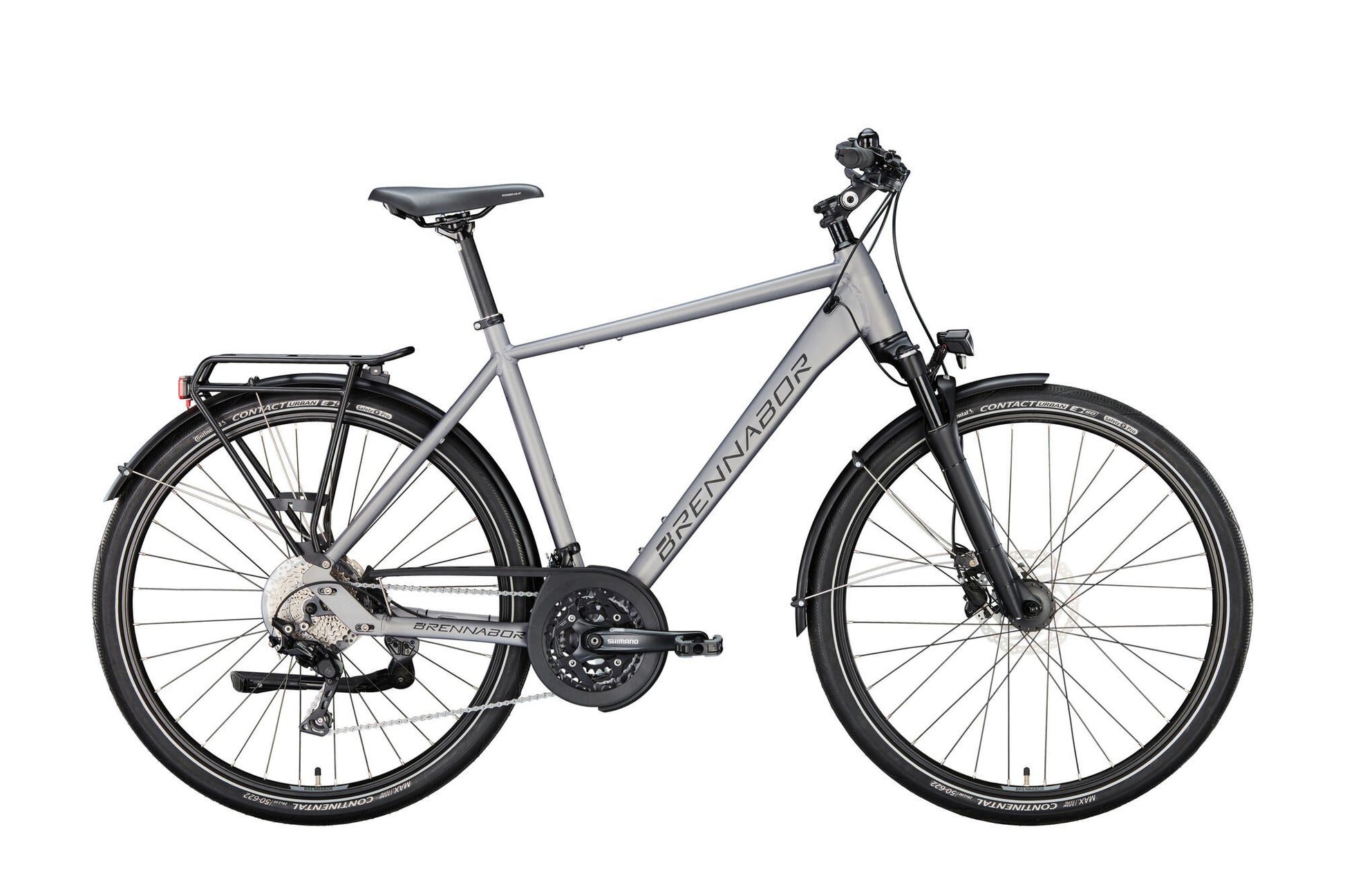 Brennabor Trekkingrad T-62 Mod. 24 Fahrrad Trekking T-62 28 55 er. 30sp. grau schwarz
