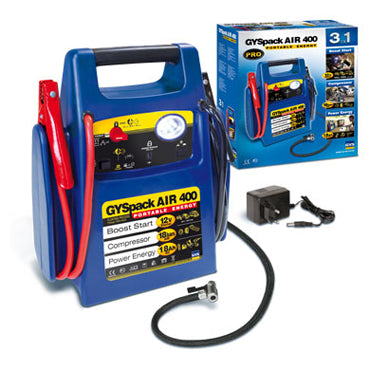Gys Gyspack Air 400 Starthilfe | Kompressor | 12-Volt-Netzteil - 5192026322