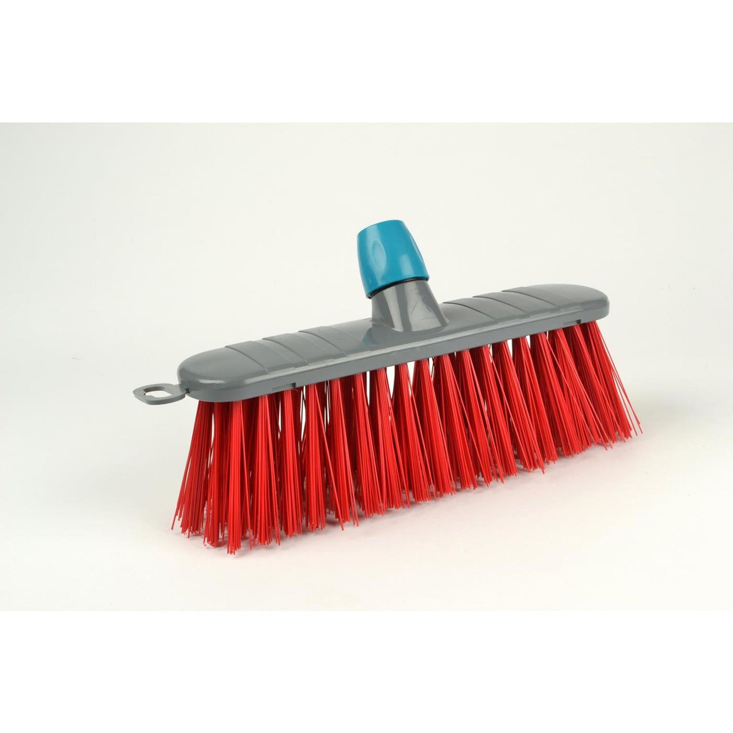 Linea Straßenbesen 32cm Kunststoff rot