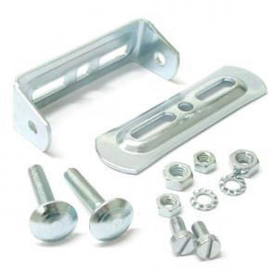 Universal-Gepäckträgerrahmen Stahl silber